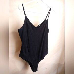 3xl Black bodysuit
